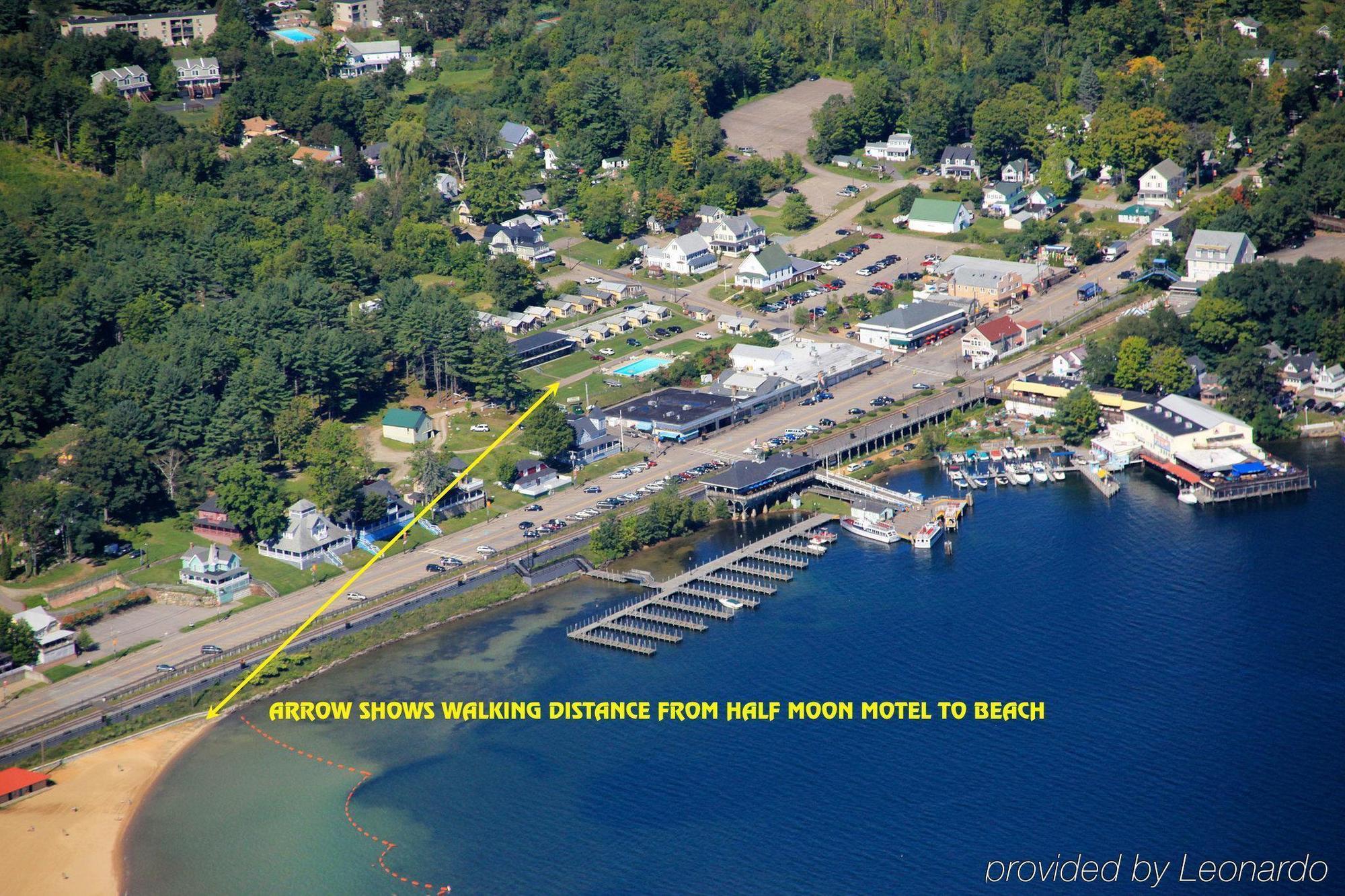 Half Moon Motel & Cottages Weirs Beach Exterior foto